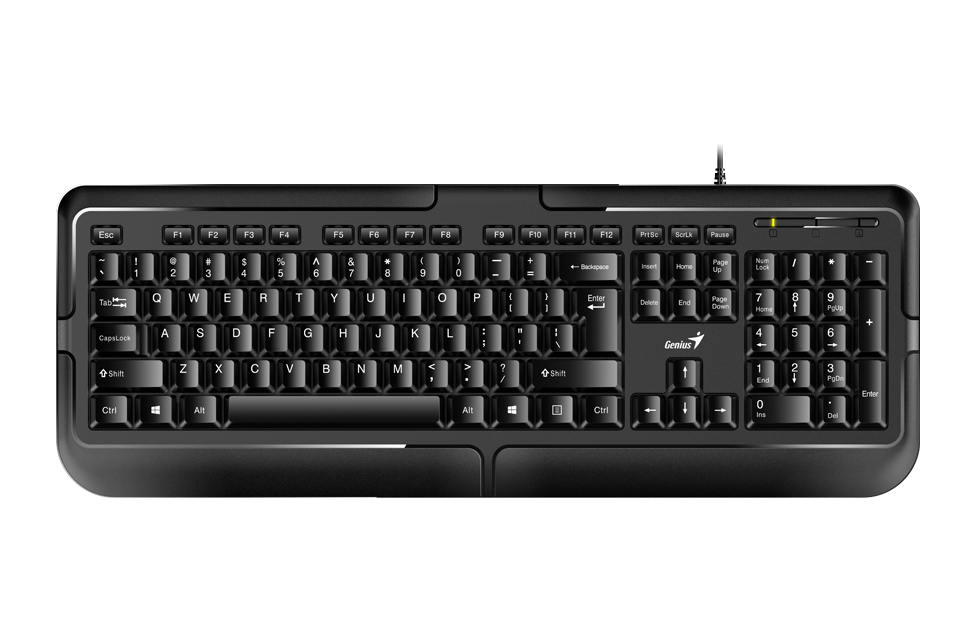 TECLADO GENIUS KB-118 II USB NEGRO